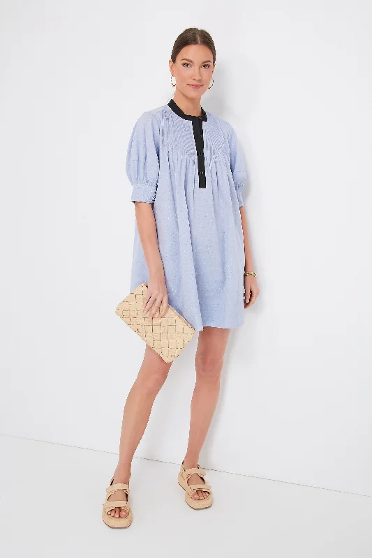 Major Savings Blue Annalee Dress