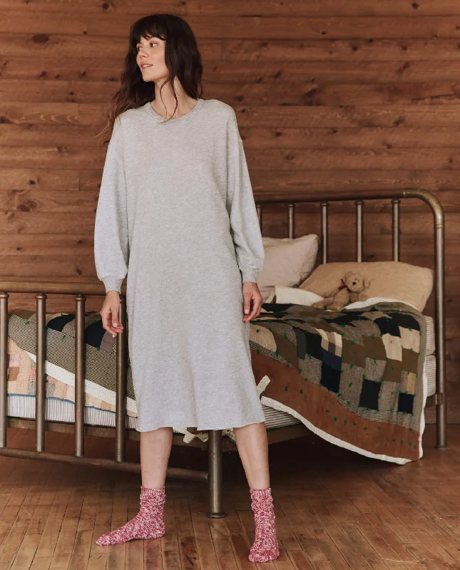 Exclusive Deal The Sweatshirt Dress. -- Light Heather Grey