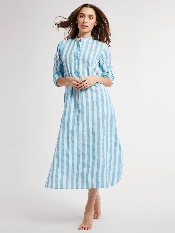 Weekend Deal Sadie Caftan in Atoll Stripe