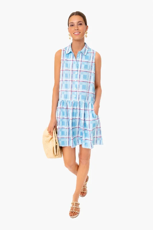 Weekend Flash Sale Westport Trellis Sleeveless Hayes Shirt Dress