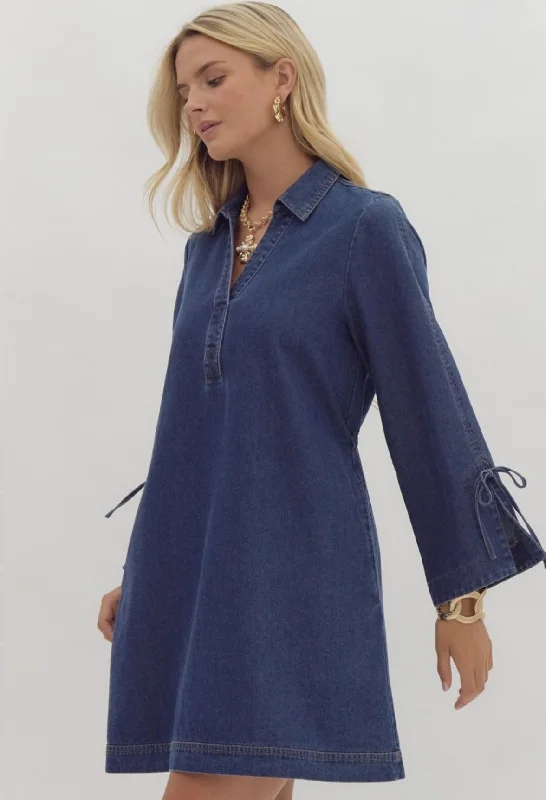 Today’s Deal Denim Pullover Dress