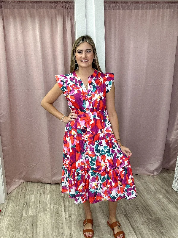 Can't Be Beat Floral Beauty Dress