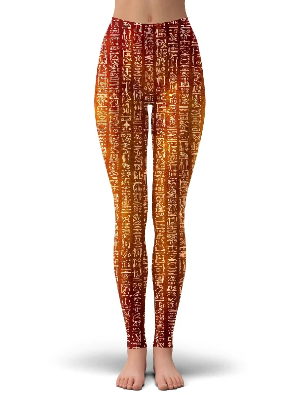 Limited Availability Time Warp Hieroglyph Leggings