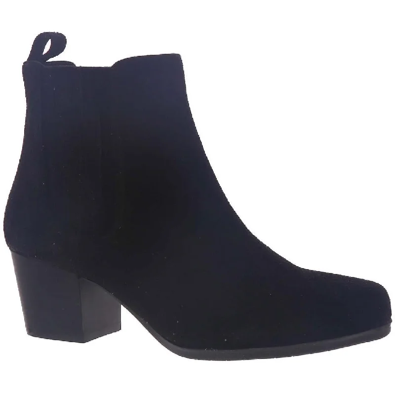 Limited Availability Array Womens Dusty Suede Pull On Chelsea Boots