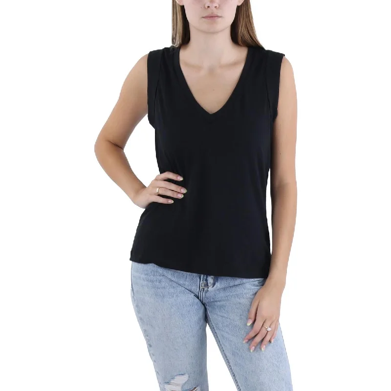 Today's Special Chaser Womens V-Neck Cuffed Pullover Top