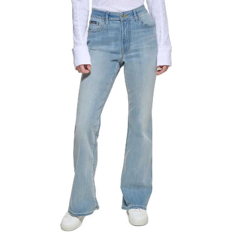 Extra Savings DKNY Jeans Womens Boerum Slimming High Rise Flare Jeans